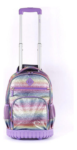 Rainbow Elf Backpack with Rubber Base and Wheels 9