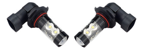 2 X 50w H10 9145 Alta Potencia Led Cree 6000k Super Blanco N 0