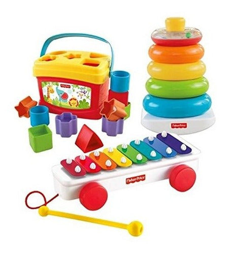 Juego De Regalo Fisher-price Classic Infant Trio Baby 0