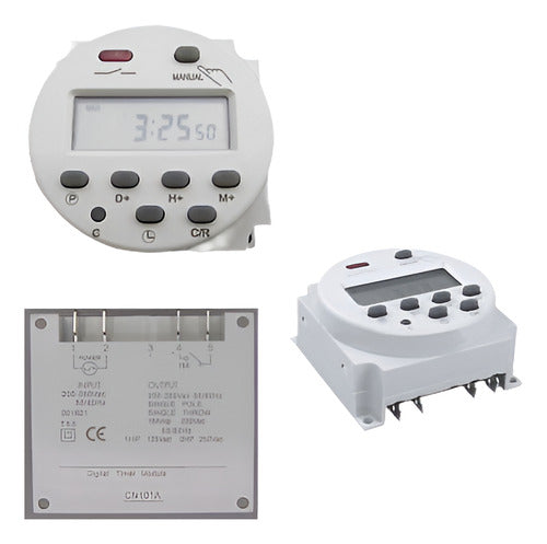 12v 16a Digital Lcd Pantalla Plc Programable Tiempo Contador 0