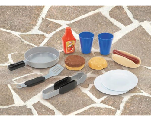 Little Tikes Cooking Outdoor BBQ Playset 6