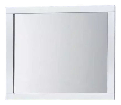 Bathroom Mirror Maral White 50cm - Marmoreo 0