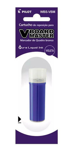 Recarga Para Pincel Quadro Branco Wbma Pilot Violeta 0