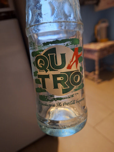 Antigua Botella De Refresco Quatro ,de Coca Cola Ml 285 1