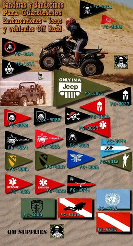 Flags for Jeeps, ATVs, Off-Road Vehicles 0