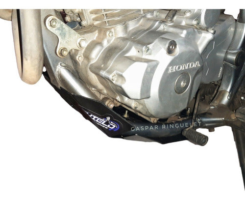 Steel Engine Guard for Honda Falcon NX4 400 by Shield® 6