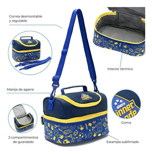 Sport Lunchbox with Detachable Strap and Thermal Interior by Skora 1