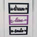 Almacen3dd Customizable City or Word Signs Set of 3 2