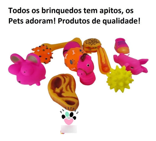 Kit Mordedor Pet 8 Brinquedos Animal, Cão, Dog Cachorro!! 1