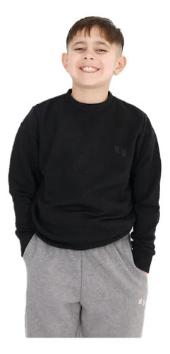 Hifel Vintage Sweatshirt Kids Black 0