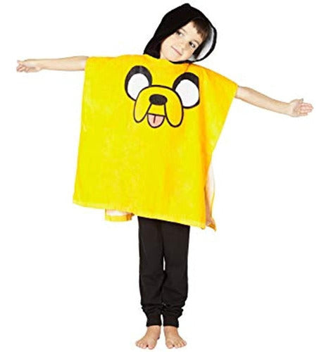 Adventure Time 'Jake' - Hooded Beach Towel Poncho 1