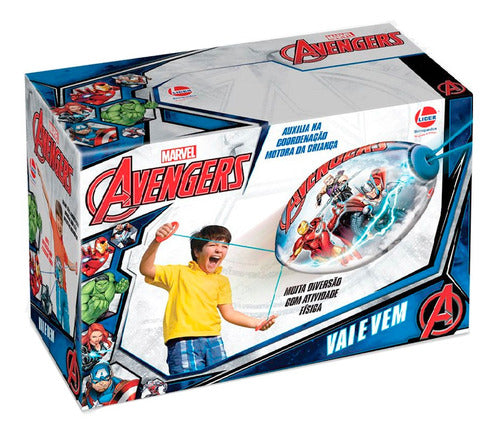 Vai E Vem Avengers Marvel Os Vingadores Infantil + Brinde 1