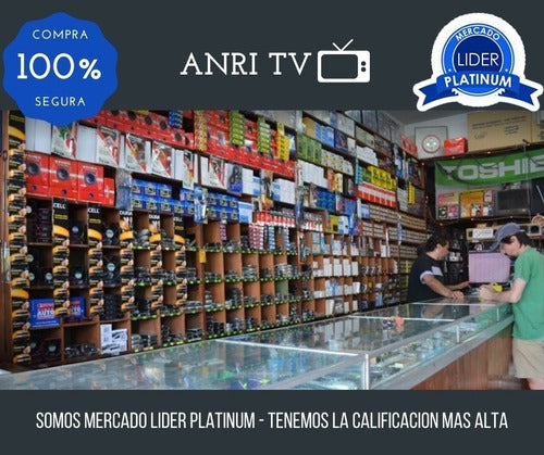 Soldador De Estaño 30w Tipo Lápiz Punta Cerámica... Anri Tv 1