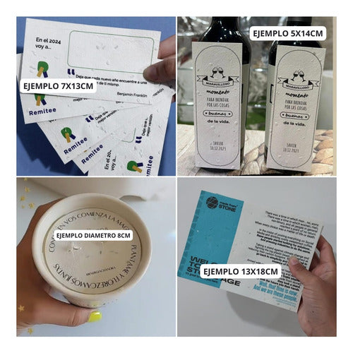 Caminar Creativo Personalized Plantable Paper Cards 1