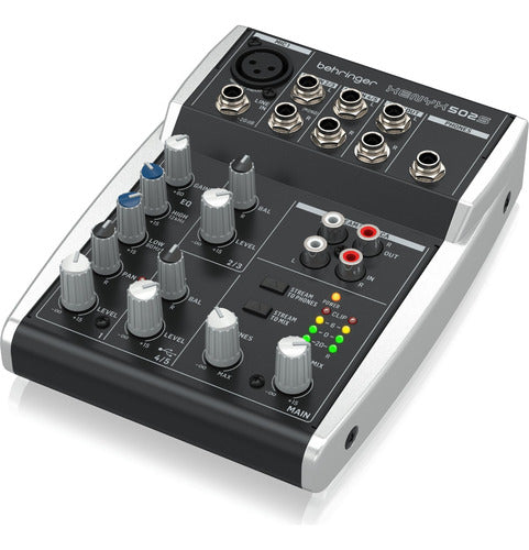 Behringer Xenyx 502S 5 USB Streaming Inputs 0