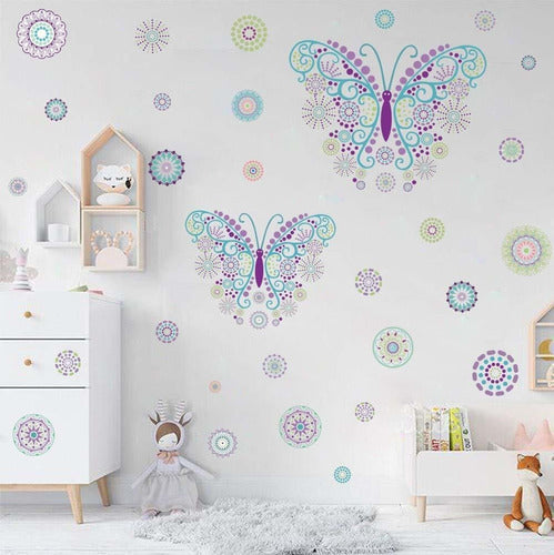 Toarti Vinilo Decorativo Pared Mariposas 1