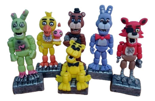 Artesanal Adorno De Torta - Five Nights At Freddys Fnaf - Souvenir 0