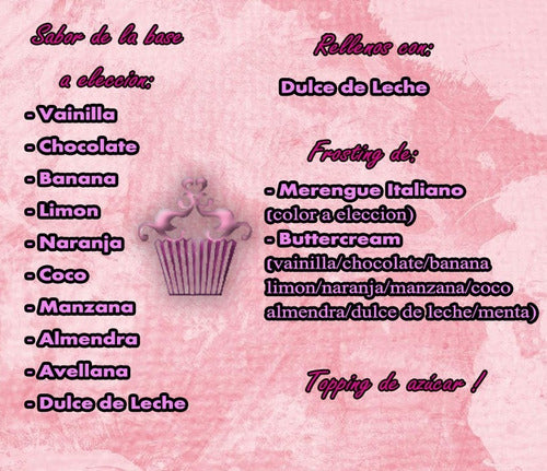 12 Cupcakes Alice in Wonderland Inspired - Sweet Table 1