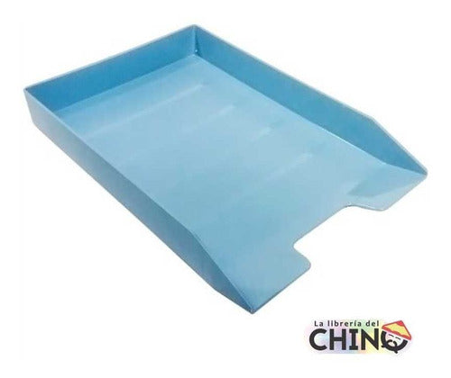 Acrimet Stackable Tray - Pastel Blue - Single Unit 1