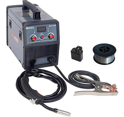 Amico MIG-130A, 130 Amp MIG/Flux Core Wire Welder 1