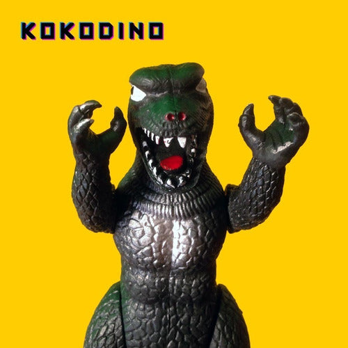 Kokodino Godzilla 13x13cm Articulated Toy Rubber Dino Kaiju 1