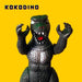 Kokodino Godzilla 13x13cm Articulated Toy Rubber Dino Kaiju 1