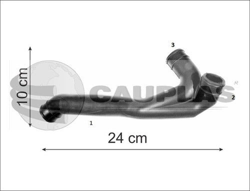 Manguera De Gases Triple Desaireacion Vw Bora 1.8t  Cauplas 1