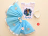 Chic.Tutu Frozen Birthday Tutu Set with Ribbon 1