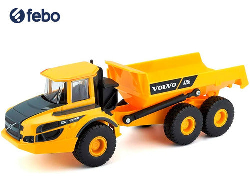 Bburago Volvo A25G Dumper 1:50 Febo 1