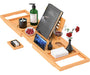 ~? Premium Bathtub Tray Caddy - Bandeja De Baño Expandible - 0