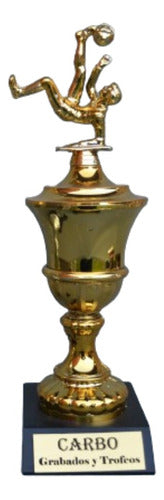 Grabadoscarbo Trophy, Multidisciplinary Cup 44cm, Golden, Silver or Mix 2