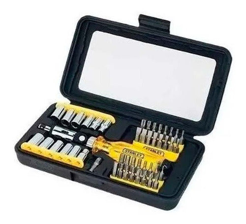 Stanley Screwdrivers and Sockets Set with Ratchet 47 Pieces 0