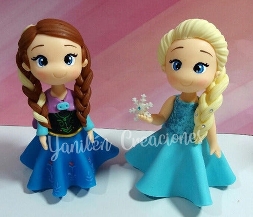 Yanilen Creaciones Frozen Elsa Y Olaf Adorno Para Torta 4