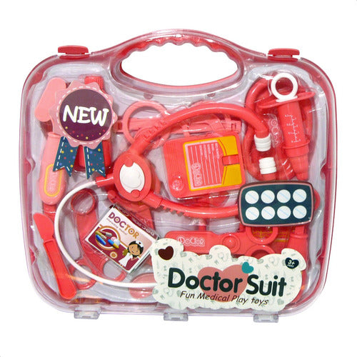Children's Doctor Playset 20 Pieces Doctor Suit Case 0