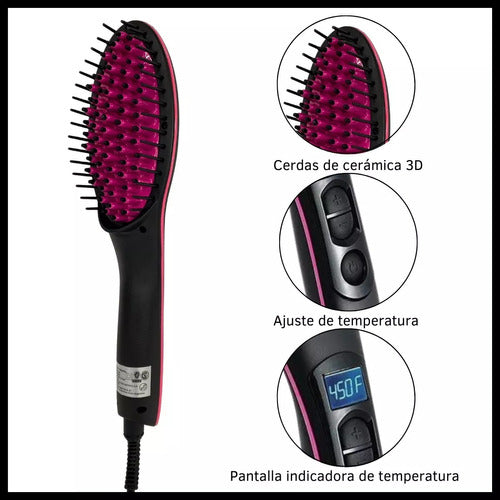 Westinghouse Hair Straightening and Styling Electric Brush 1