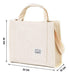 Set of 2 Small Women's Handbags Crossbody Shoulder Bag in Soft Corduroy Fabric 57