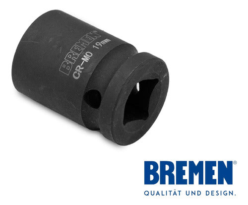 Bremen Hexagonal Impact Socket Tube 19mm (1/2" Drive) 3