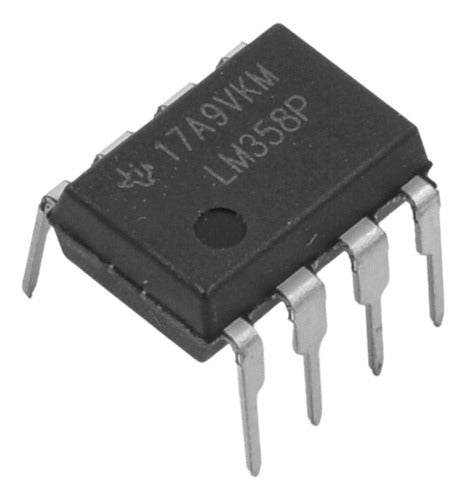 Texas Instruments 5 X Lm358 Lm358p Dual Operational Amplifier Dip8 5