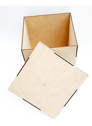 Set of 50 8x8x6 Smooth Top Fibrofacil Boxes 3