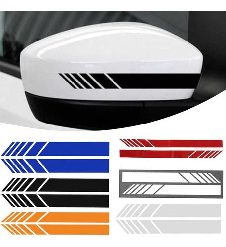 Stripes for Mirror - Tuning - Stickers - Cut Vinyl 4