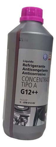 Volkswagen G12 Coolant Liquid - 1 L - Red - Type A 1