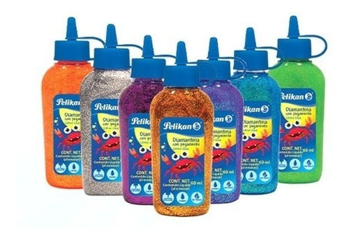 Pelikan Glitter Adhesive X 60 ML Vs Colors X 6 Units 0