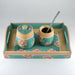 Artisan Tray Co: Breakfast Tray with Mate and Sugar Bowl or Yerbera 0