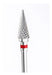 AIHD Red Cone Tungsten Carbide Bit for Manicure and Pedicure 2