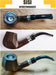 SI Curved Smoking Pipe - Unique Wooden Tobacco Pipe 5