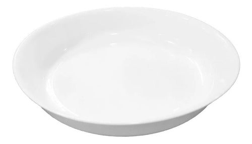 Round Opaline Tempered Glass 2L Oven Dish by Marinex 0