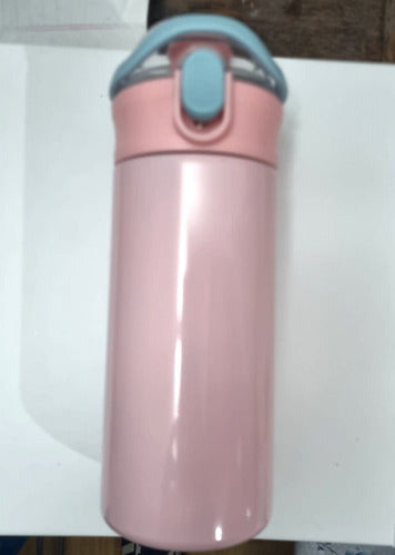 Kids Spill-Proof 500ml Stainless Steel Thermos Bottle with Stickers 5