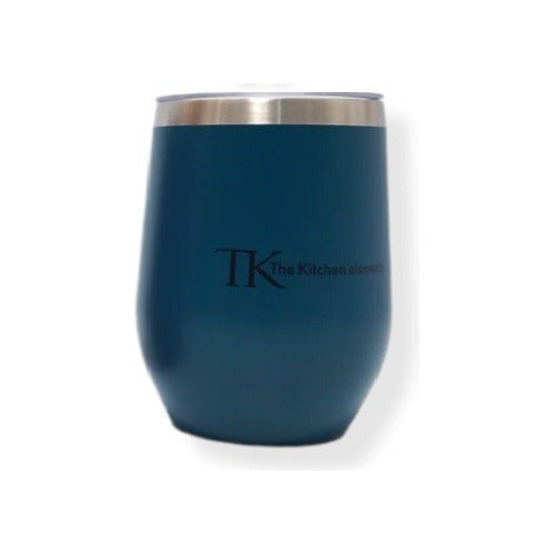 The Kitchen Elements Thermal Cup 320ml with Lid - Stainless Steel Rim 4