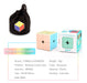 MoYu Cubo Rubik 2x2 Meilong 2 Macaron Stickerless + Estuche 1