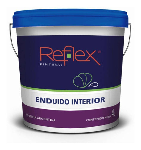 Reflex Enduido Interior Plastico X 10lts Calidad Premium 0